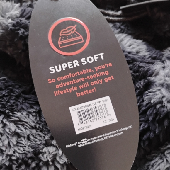 BILLABONG NEW Oversized Sherpa Blanket Hoodie - Picture 7 of 8